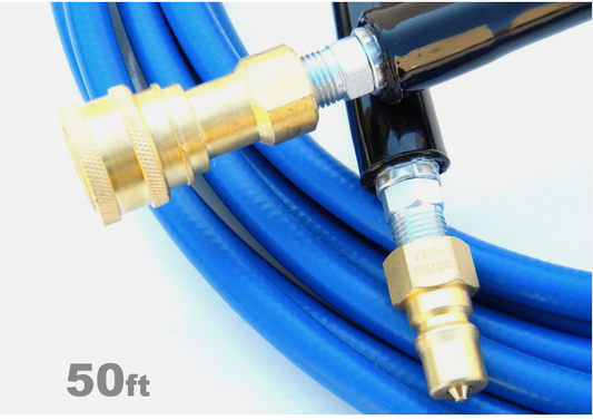carpet cleaning solution hose 50ft W/Quick connect