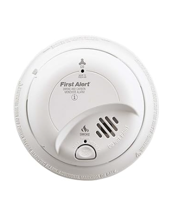 First Alert SC-9120B Hardwired Smoke and Carbon Monoxide Alarm with Battery Backup