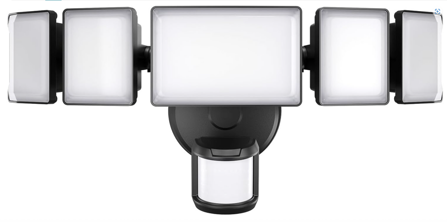 Olafus 100W Motion Sensor Outdoor Lights