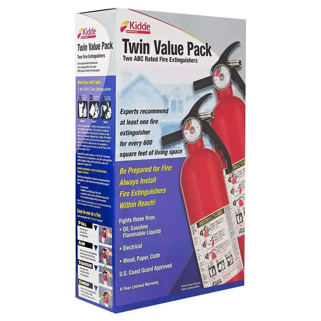 Kidde Fire Extinguisher 2 pack