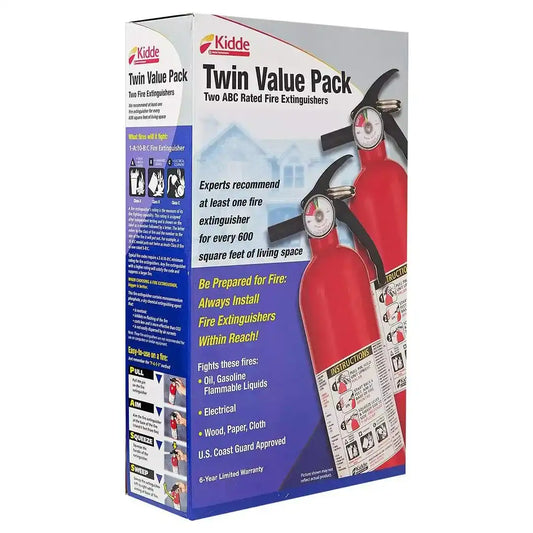 Kidde Fire Extinguisher 2 pack