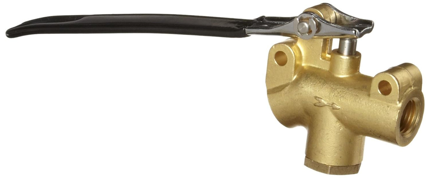 Kingston 251 Series Brass Angled Flow Control Valve