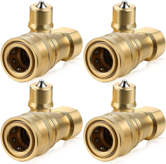 1/4" Quick Disconnect Coupler Valve Quick Disconnect Coupler Valve for Carpet Cleaning Wand