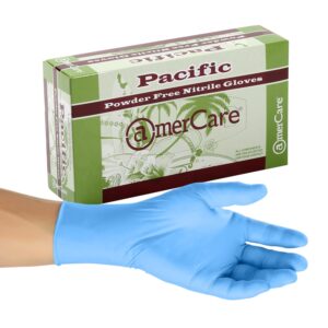 100pk AmerCare Pacific Powder Nitrile Gloves