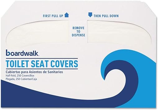 250 PK Boardwalk Toilet Seat Covers