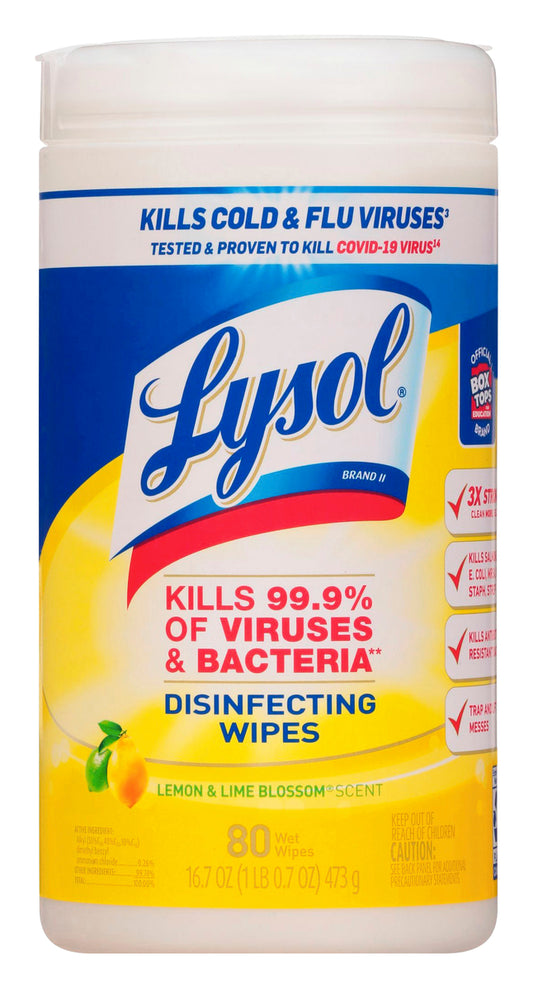 Lysol Disinfecting Wipes 16.07oz