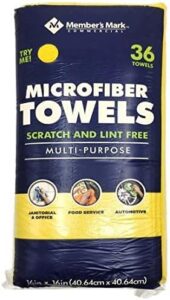 36Pk Multipurpose Microfiber Towels