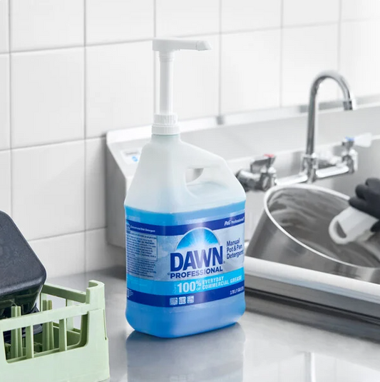 Dawn Professional 1 Gallon / 128 oz. Manual Pot and Pan Detergent with Pump
