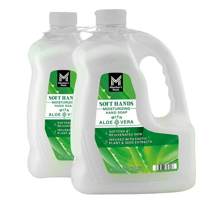 Member's Mark Aloe Vera Moisturizing Hand Soap, 80 fl. oz.