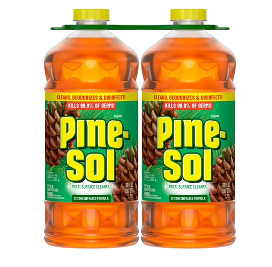 Pine-Sol Multi-Surface Cleaner, Pine Scent, 2 ct., 120 fl. oz.