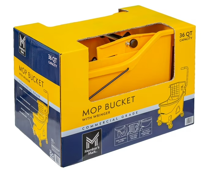 Member's Mark Commercial Mop Bucket with Wringer
