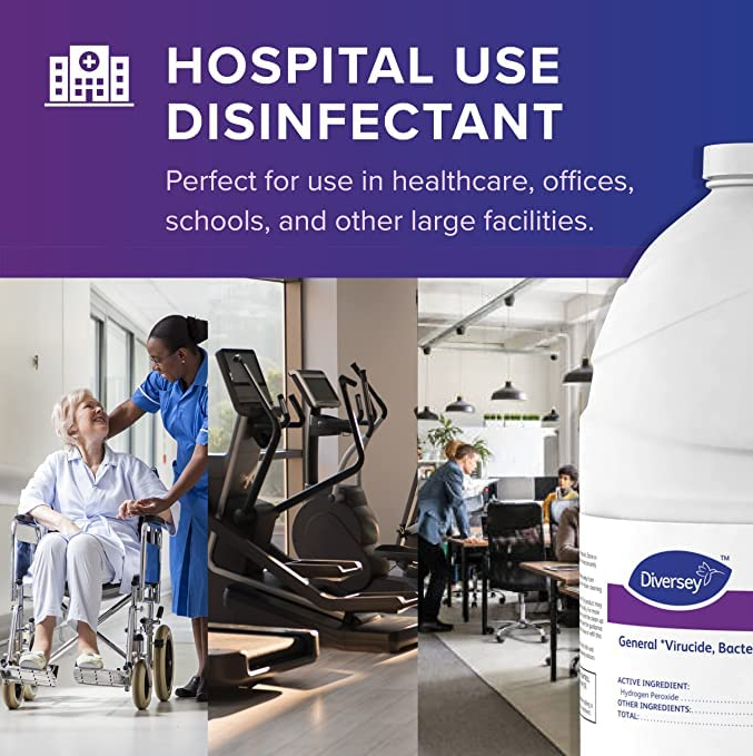 Oxivir Diversey Tb One-Step Liquid Disinfectant Cleaner