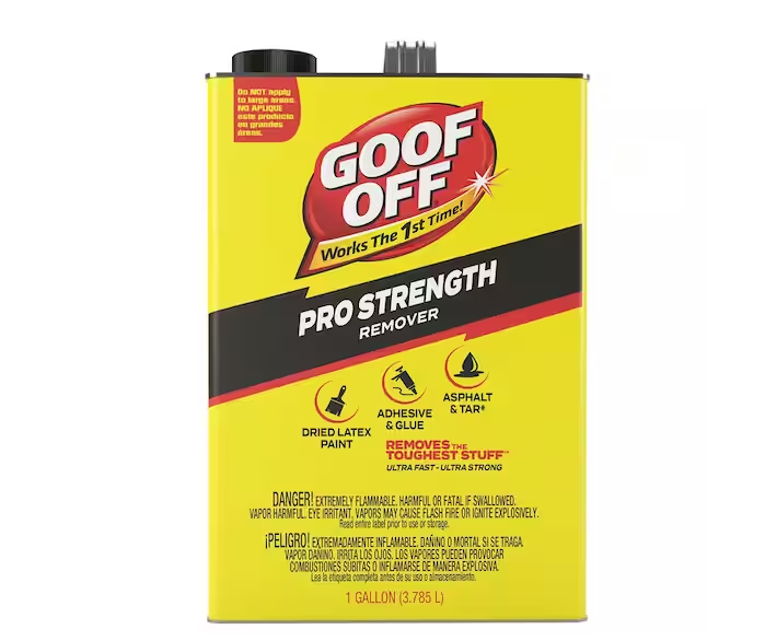 Goof Off  Professional Strength Latex Paint and Adhesive Remover