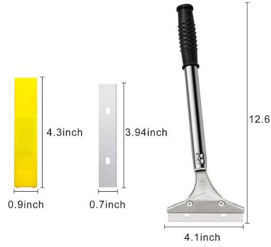 4 Inch Razor Blade Scraper Tool