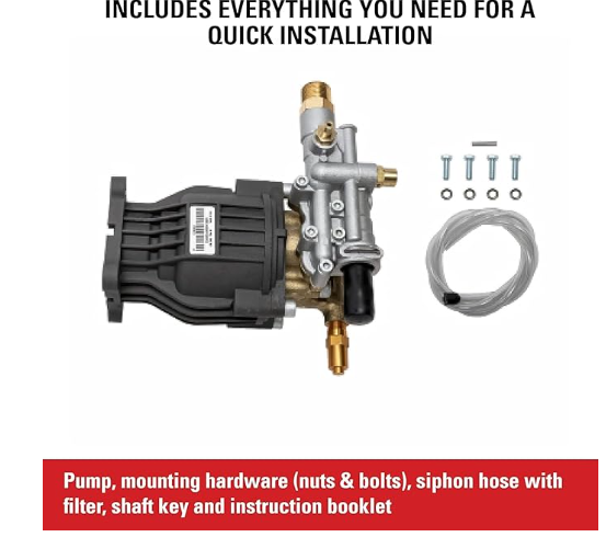 OEM Technologies Replacement Pressure Washer Pump Kit