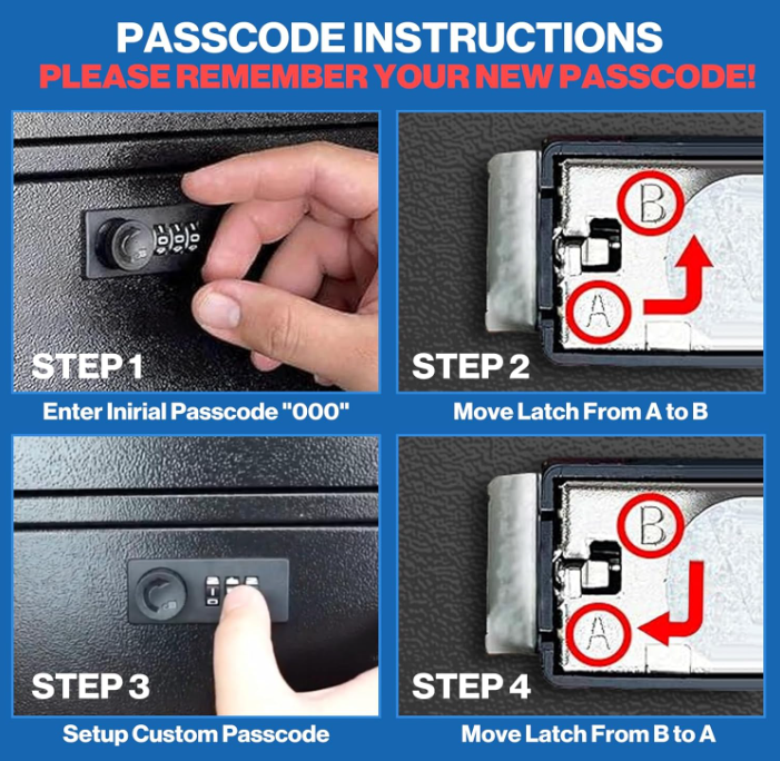 Locking Wall Mailbox Drop
