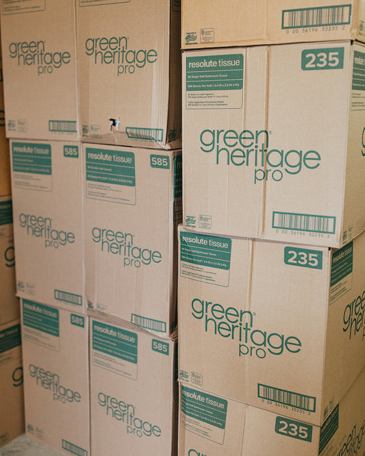 Green Heritage 2-ply bath tissue 96/cs