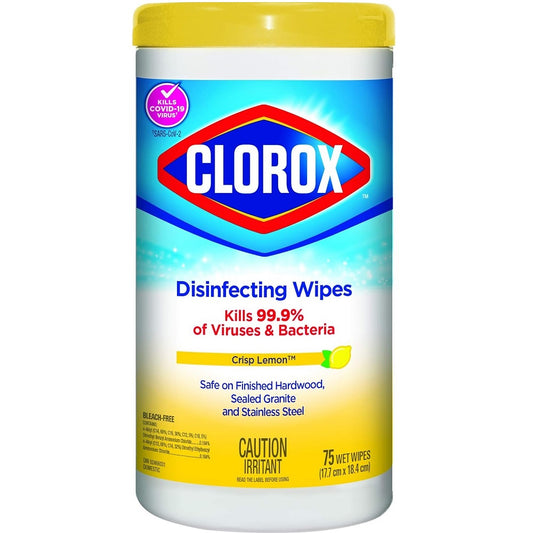 Clorox Disinfecting Wipes Crisp Lemon Scent