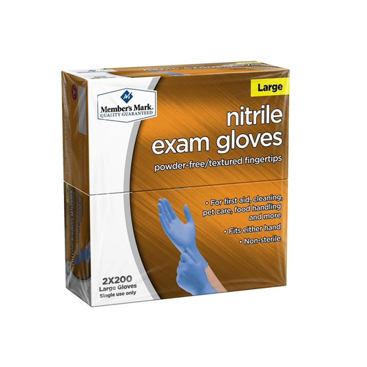 Member's Mark Nitrile Exam Gloves,  200 ct.