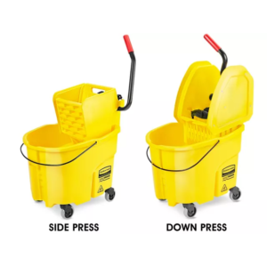 Splash Guard Mop Bucket/Wringer Combo